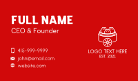 Dim Sum Food Cart  Business Card Preview