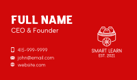 Dim Sum Food Cart  Business Card Image Preview