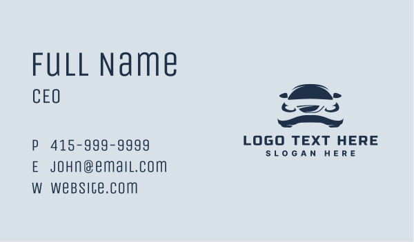 Automobile Car Vehicle Business Card Design Image Preview