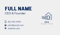 Laundry Wave House Business Card Image Preview