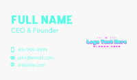 Modern Pop Art Business Card Image Preview