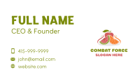 Fruit Food Nutrition Business Card Image Preview