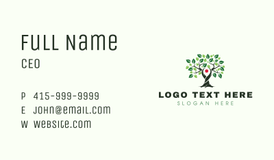 Tree Locator GPS Business Card Image Preview