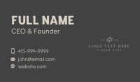 Interior Design Company Firm Business Card Image Preview