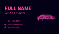 Grafitti Paint Wordmark Business Card Image Preview