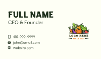 Fresh Vegetables Market Business Card Image Preview