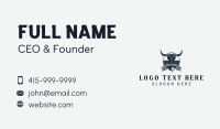 Bull Texas Ranch Business Card Design