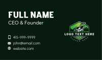 Landscaping Lawn  Mower Business Card Image Preview