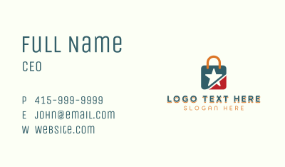 Ecommerce Retail Boutique Business Card Image Preview