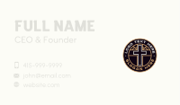 Religious Worship Cross Business Card Image Preview