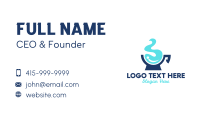 Water Cup Business Card Preview