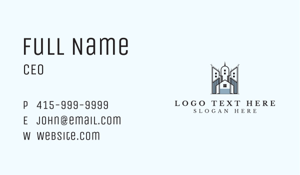 City House Cityscape Business Card Design Image Preview