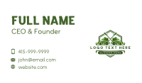 Lawn Mower Landscaping Business Card Image Preview