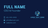 Moon Beach Surfboard Business Card Image Preview