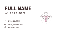 Ballerina Ballet Shoe Business Card Image Preview