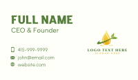Organic Oil Extract Business Card Image Preview