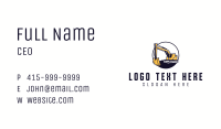 Machine Quarry Excavation Business Card Image Preview