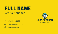 Fun Gamer Skull Business Card Design