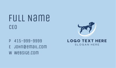 Pet Dog Veterinary Business Card Image Preview