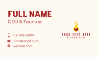 Flame Grilled Chicken Business Card Image Preview