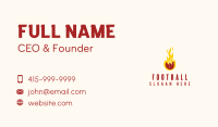Flame Grilled Chicken Business Card Image Preview
