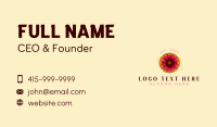 Blanket Flower Oklahoma Business Card Design