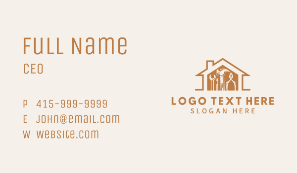 Home Construction Tools Business Card Design Image Preview