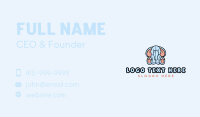 Elephant Plushie Toy  Business Card Image Preview