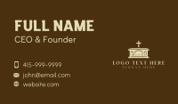 Catholic Christian Altar Business Card Image Preview