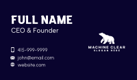 Polar Bear Animal Business Card Image Preview