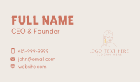 Elegant Feminine Earring Business Card Image Preview