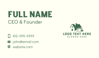 Home Yard Lawn Mower Business Card Image Preview