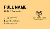 Wolf Veterinary Clinic Business Card Image Preview