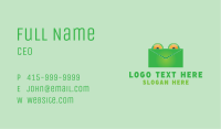 Frog Mail Envelope Business Card Image Preview
