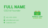 Frog Mail Envelope Business Card Image Preview