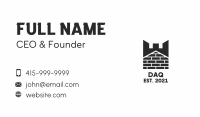 Black Brick Castle  Business Card Image Preview