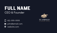 Mallet Tile Flooring Business Card Design