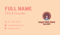 Girl Hair Salon  Business Card Image Preview