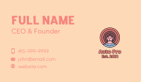 Girl Hair Salon  Business Card Image Preview