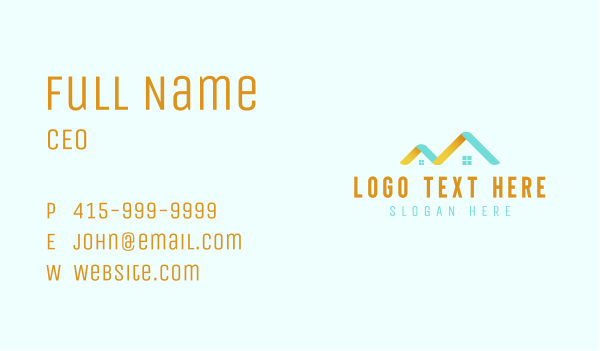 Home Realty Agency Business Card Design Image Preview
