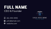 Caduceus Medical Clinic Business Card Preview