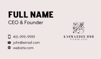 Florist Gardening Tools Business Card Image Preview