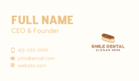 Chocolate Eclair Sweet Pastry Business Card Design