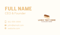 Chocolate Eclair Sweet Pastry Business Card Preview