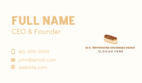 Chocolate Eclair Sweet Pastry Business Card Image Preview