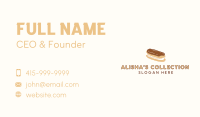 Chocolate Eclair Sweet Pastry Business Card Image Preview