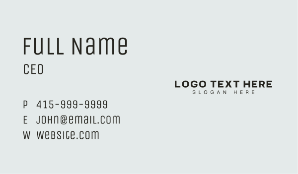 Black Business Wordmark Business Card Design Image Preview