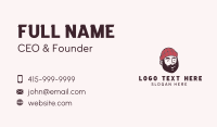 Lumberjack Man Character Business Card Image Preview
