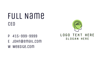 Head Artificial Intelligence Business Card Image Preview