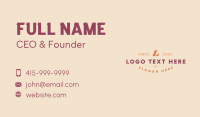 Creative Generic Letter Business Card Image Preview